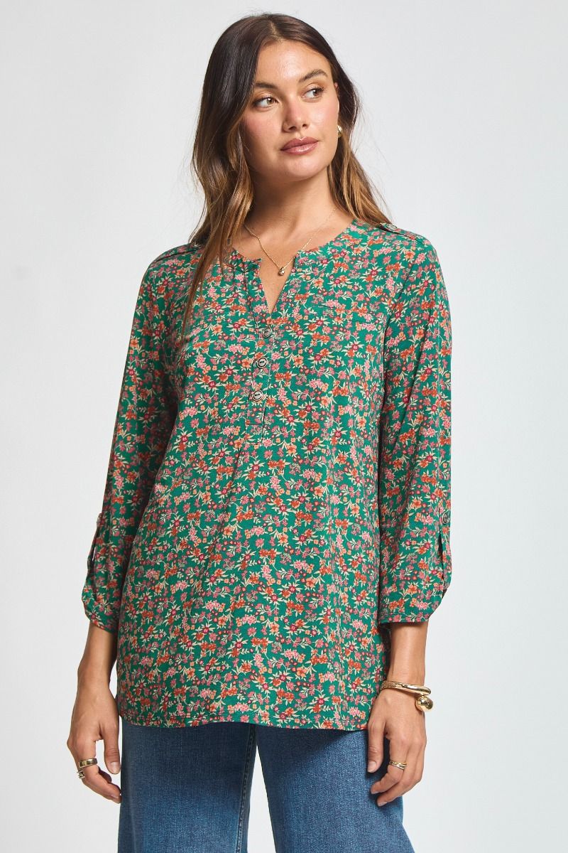 Dear Scarlett: Luxe Lizzy Print Blouse