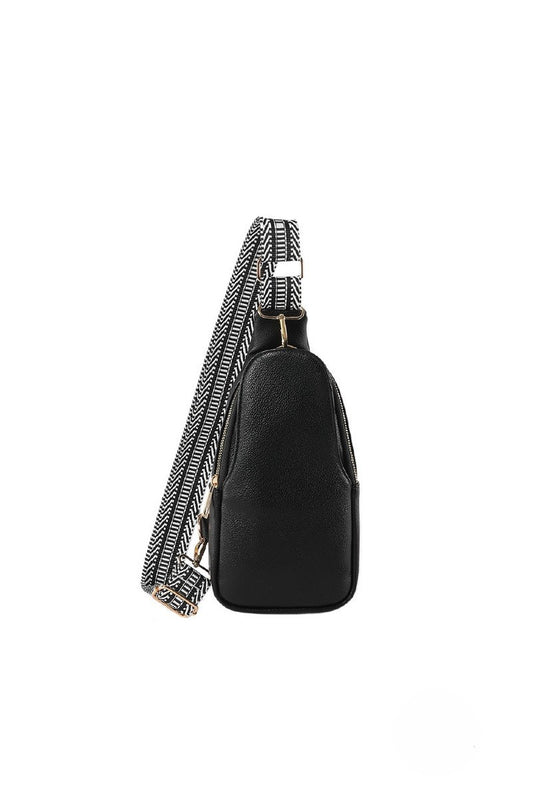 Soft Vegan Leather Crossbody Sling Bag- 2 Colors!