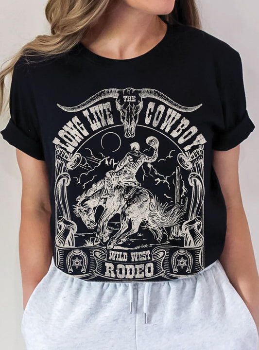 Long Live The Cowboys Graphic Tee