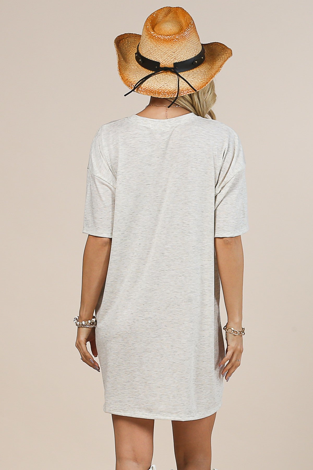 Wild West Relaxed Graphic Shirt Dress