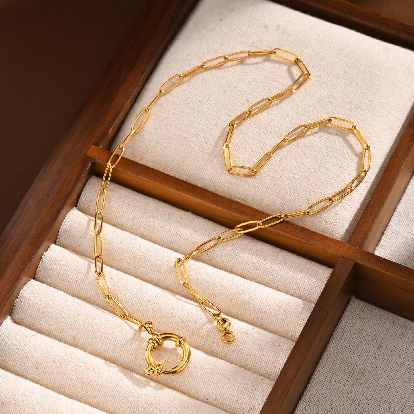 Free Circle Chain Necklace