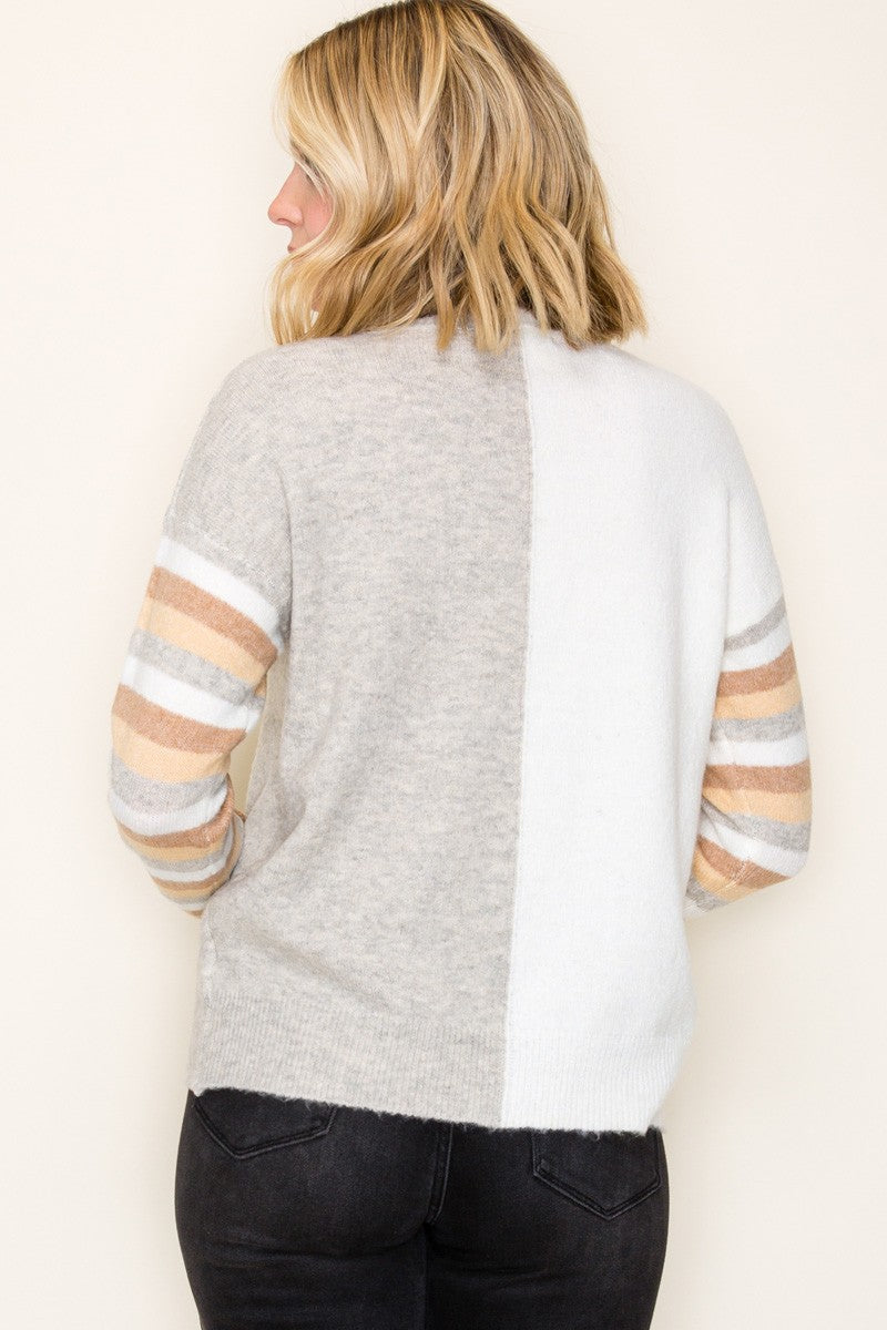 Galinda Multi Stripe Soft Sweater