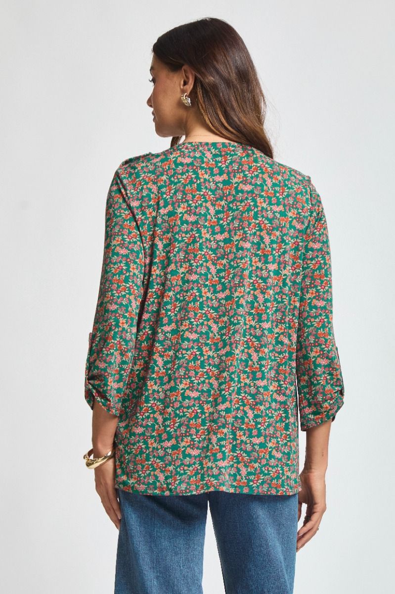 Dear Scarlett: Luxe Lizzy Print Blouse