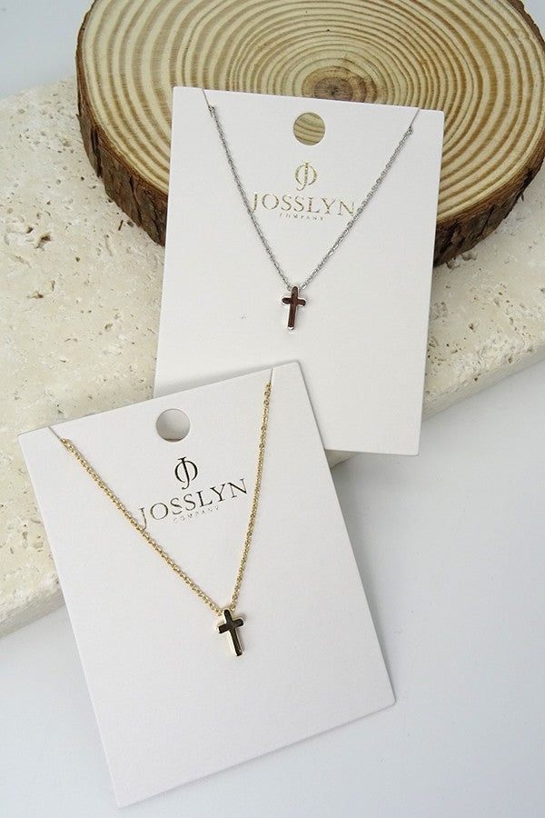 Minimalist Cross Necklace