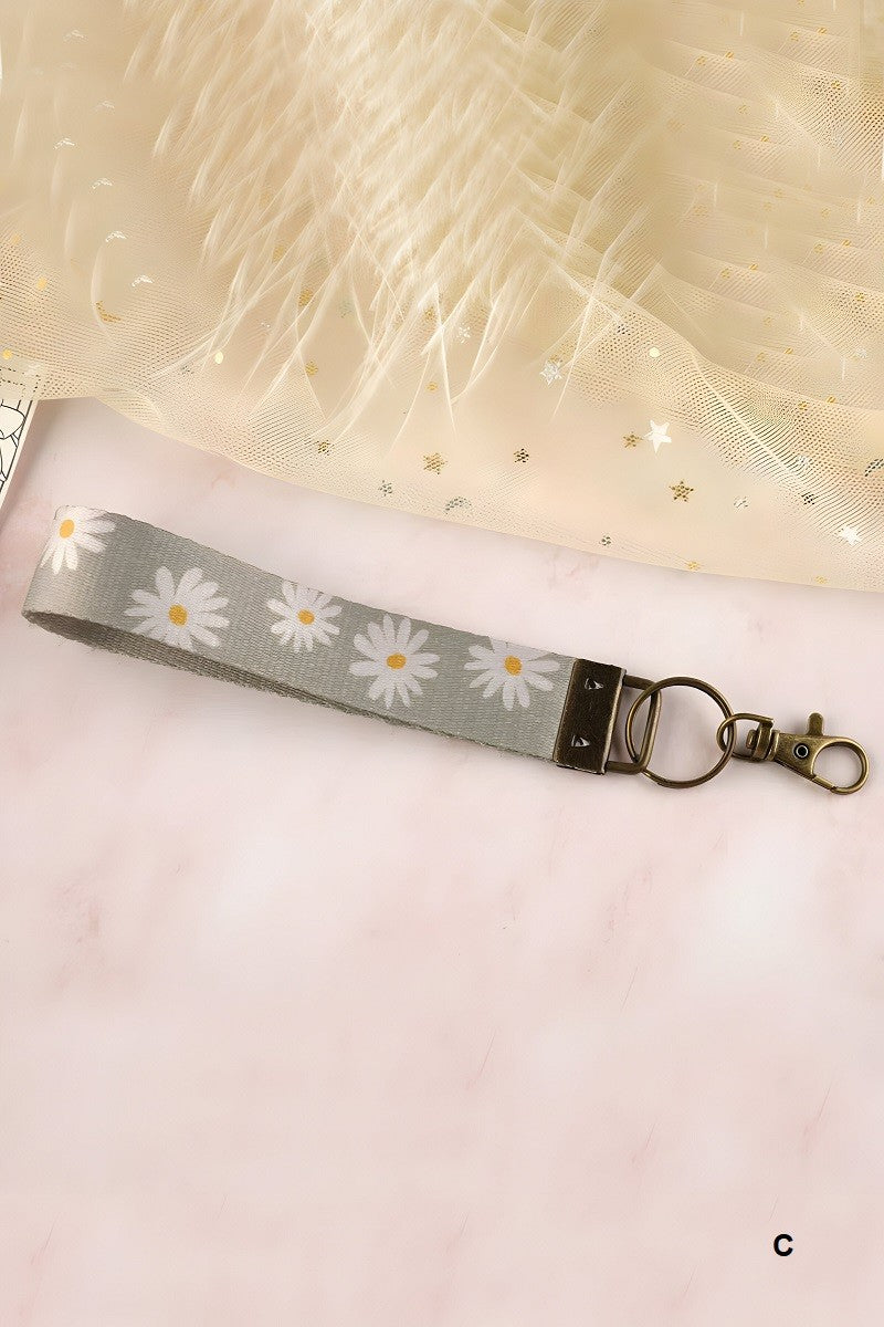 Trendy Wristlet Keychain Lanyard- 2 DESIGNS!