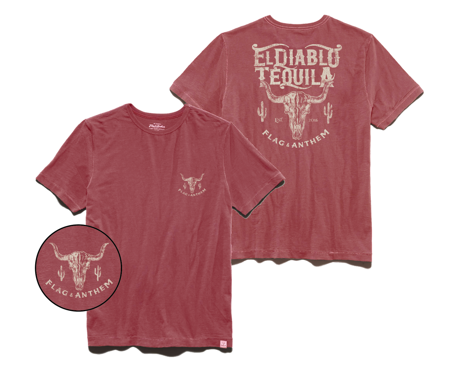El Diablo Tequila Slub Tee