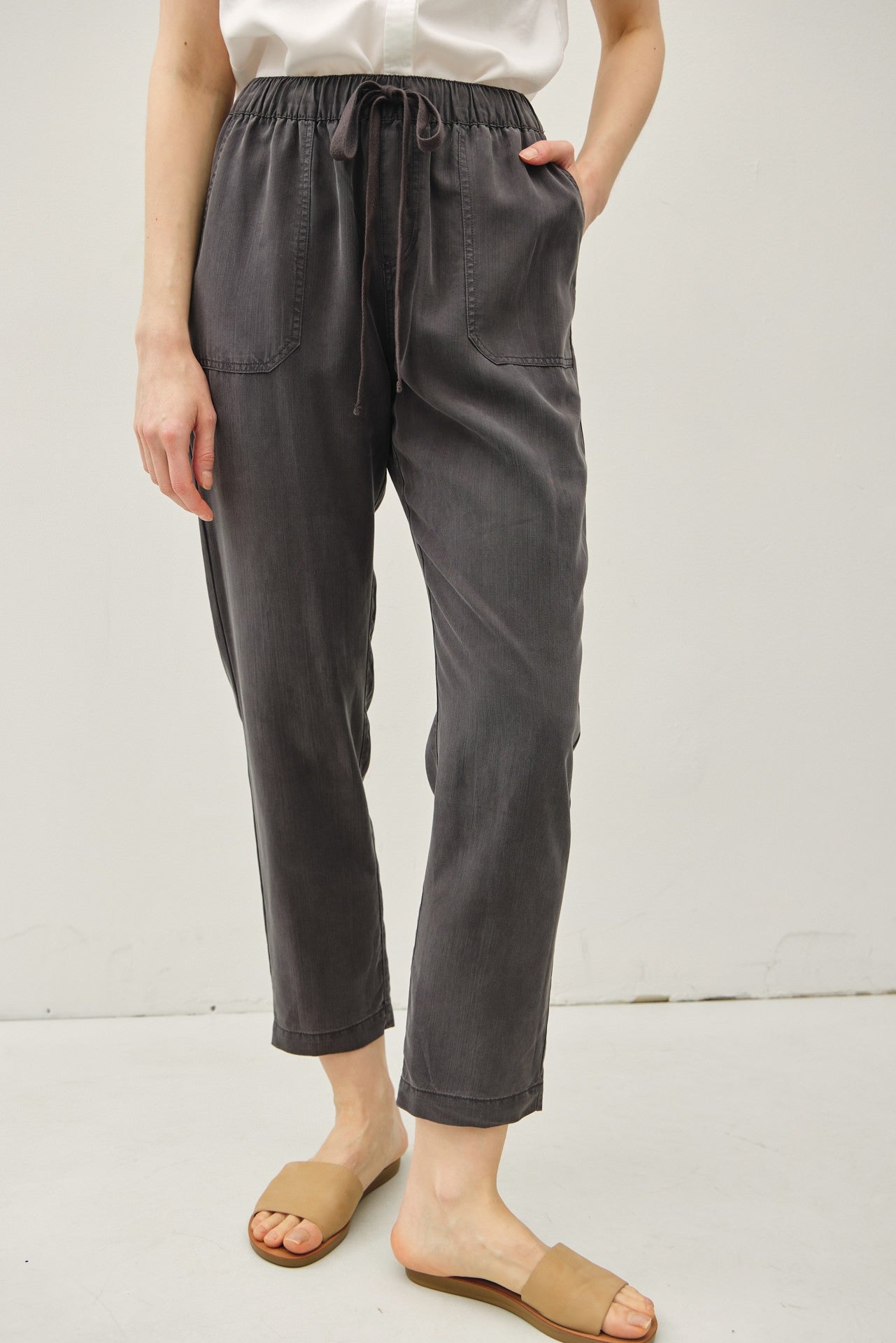 Hit The Jackpot Tapered Pants- 2 Colors!