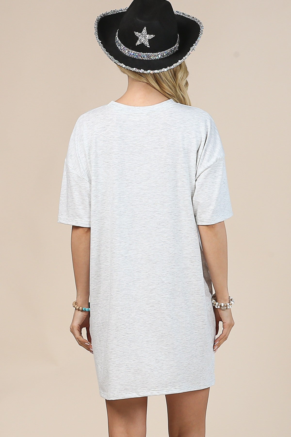 Rock Fest Relaxed Graphic Shirt Dress