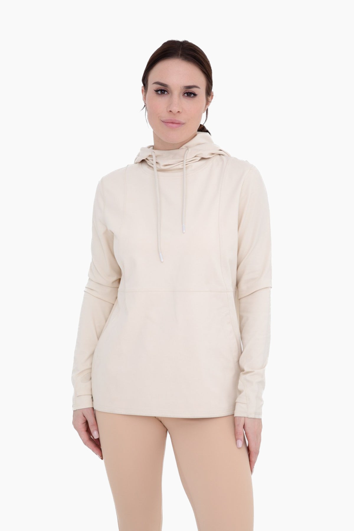 DOORBUSTER: Boxy Stretch Hoodie Pullover