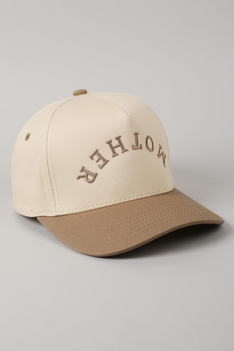 Upside Down Mother Embroidered Baseball Cap