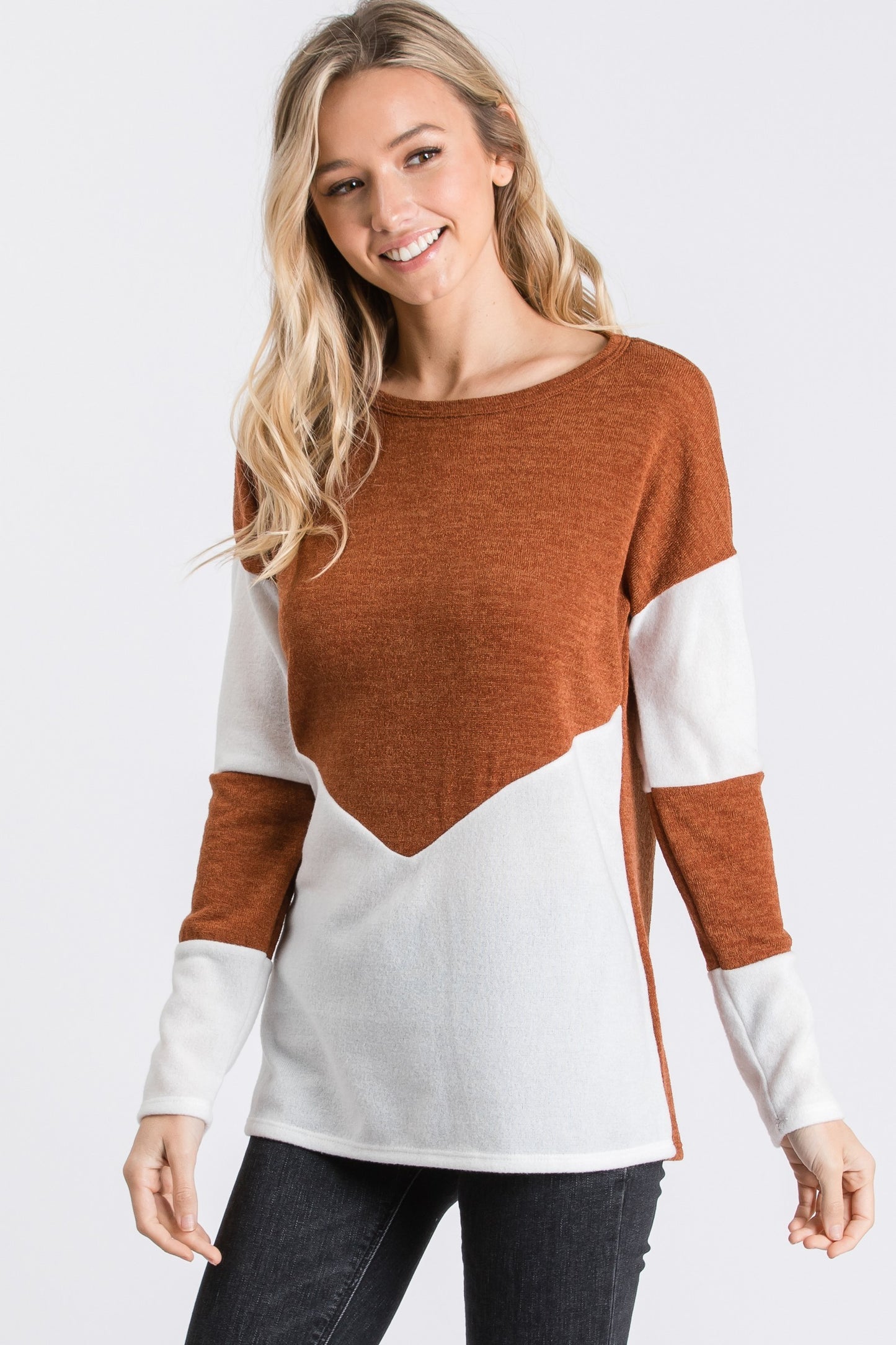 Fall Feels Melange Top
