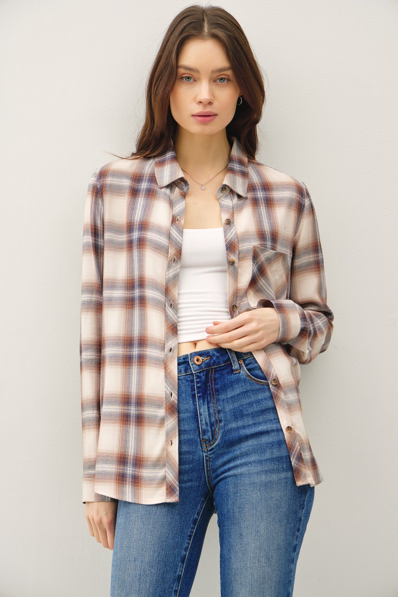Anderson Plaid Oversized Shirt