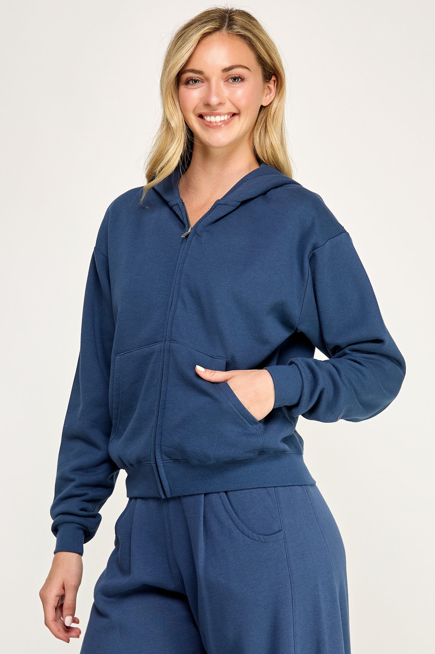 Classic Fleece Zip Up Hoodie