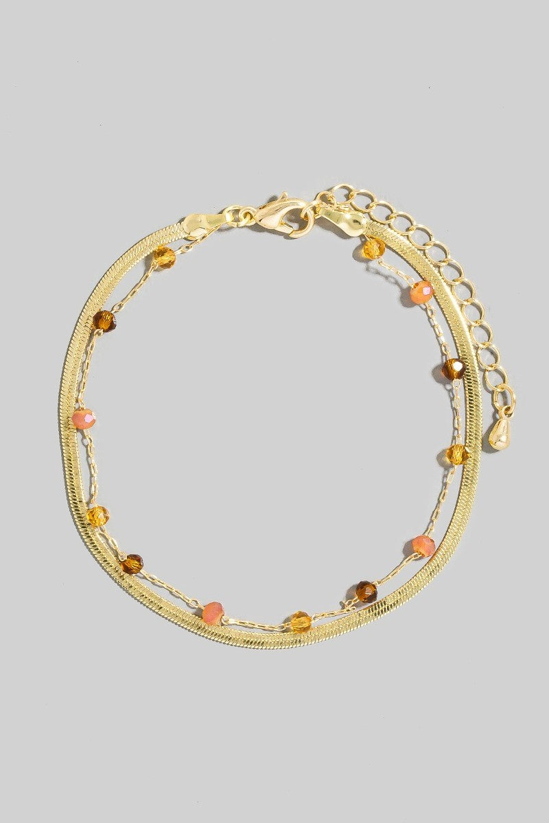 Layered Trend Setting Braclete-3 Colors!