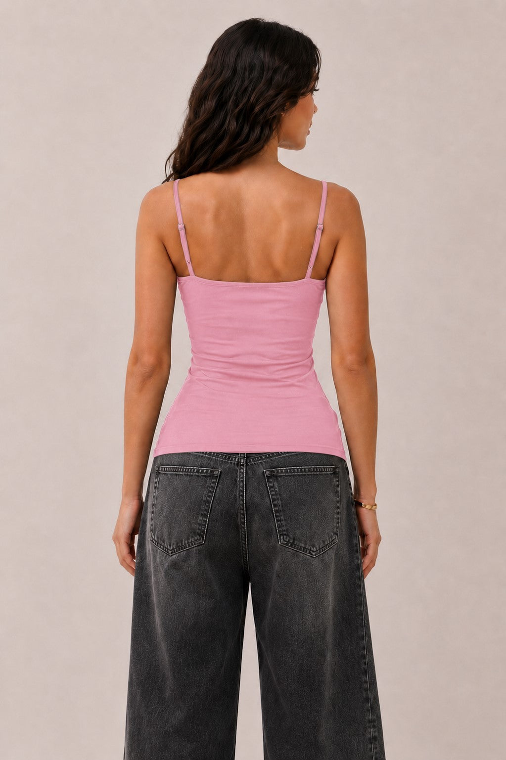 Built-In Bra Scoop Neck Cami