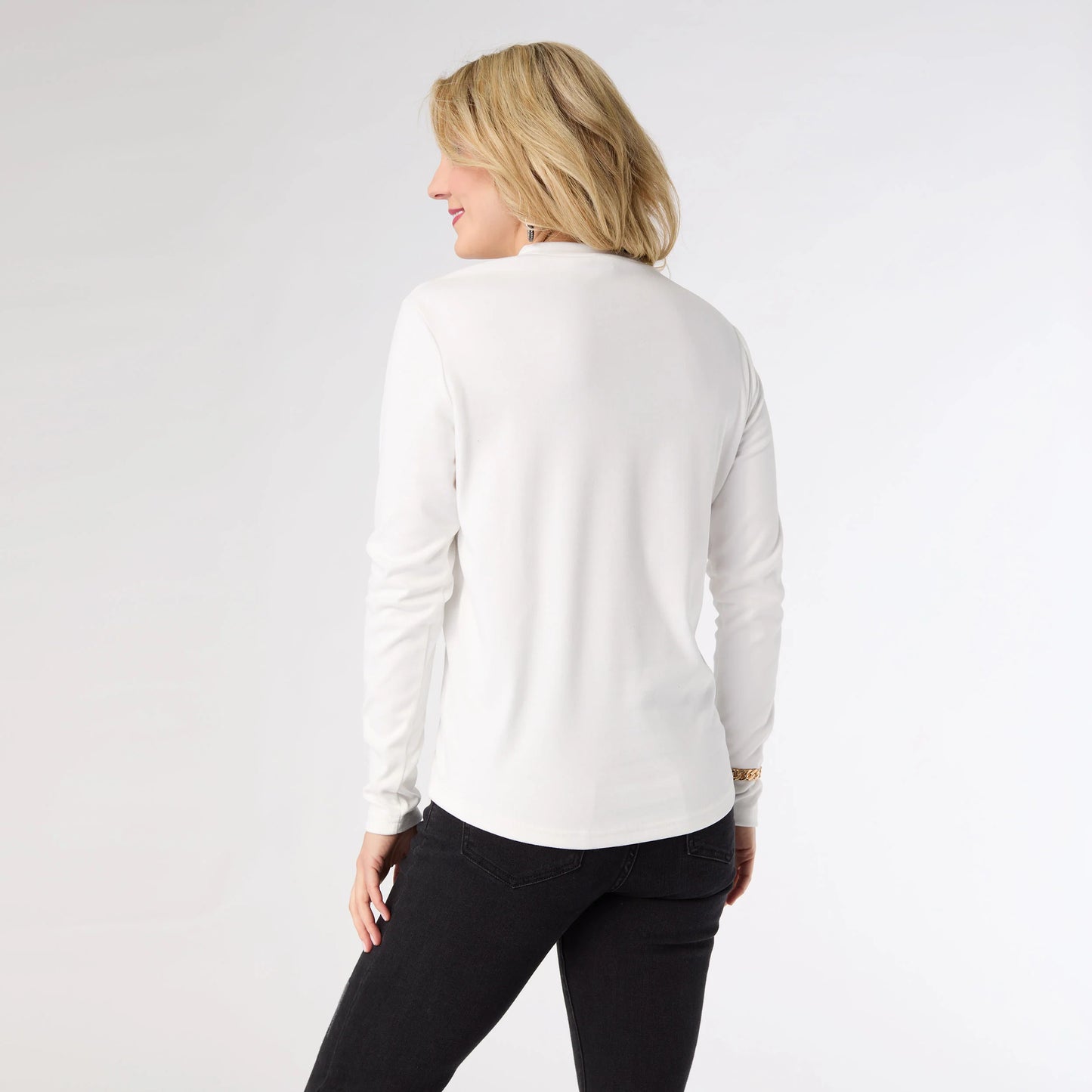Alexis Super Soft Keyhole Neck Top
