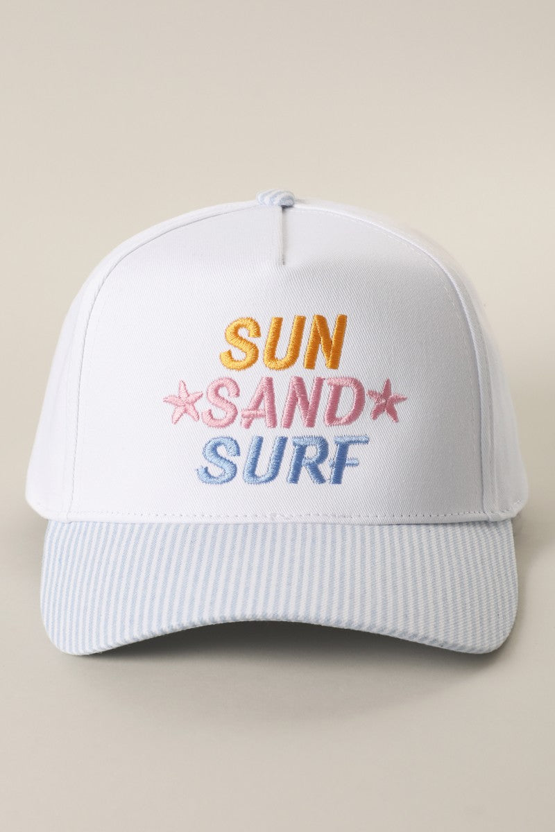 Sun Sand Surf Trucker Hat