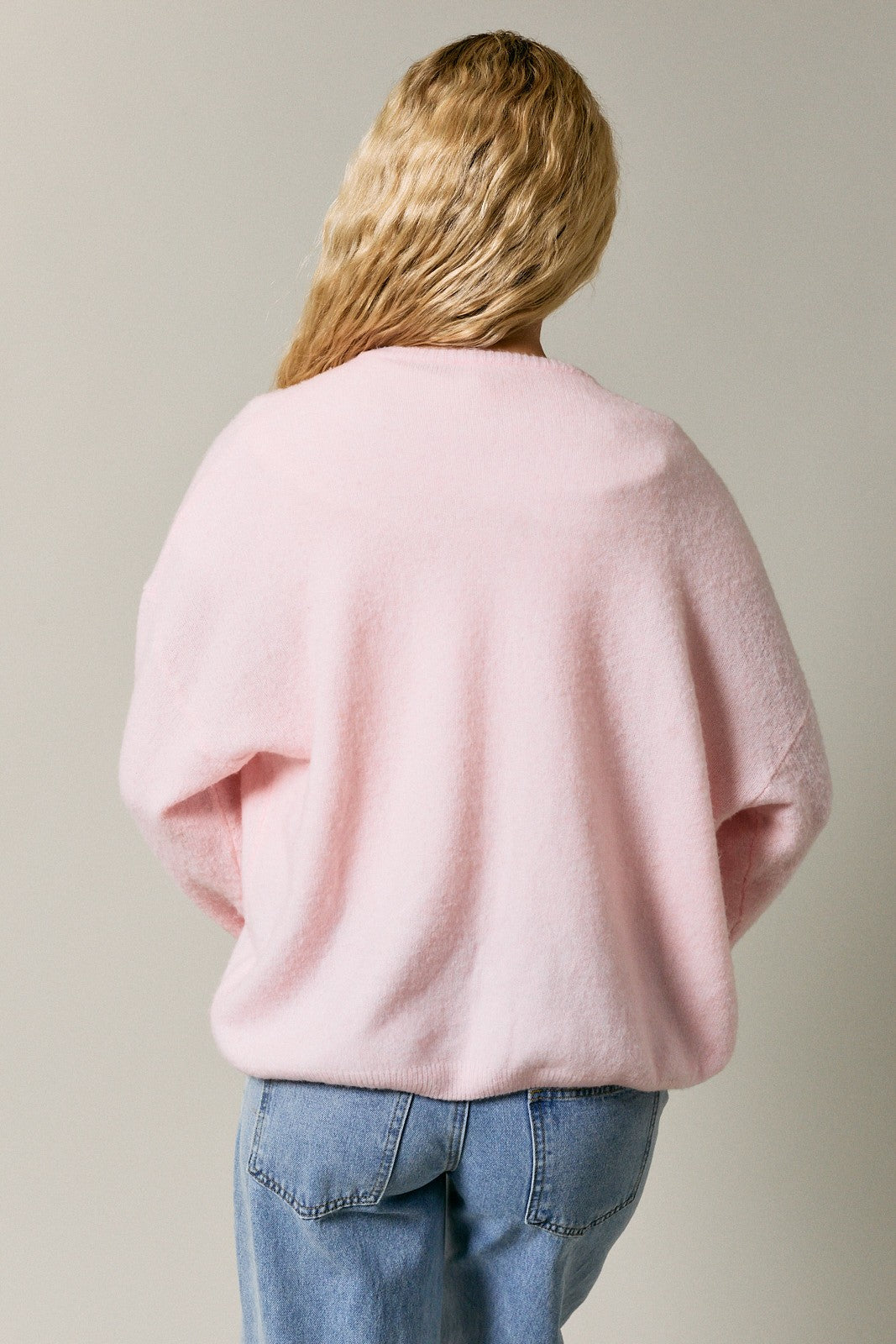 Lightweight Crew Neck Cardigan