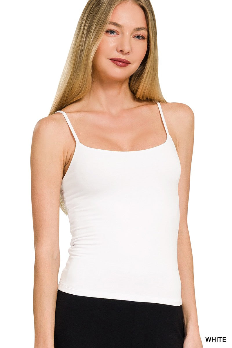 Double Layered Round Neck Cami