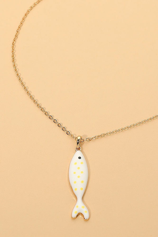 Fish Pendant Necklace