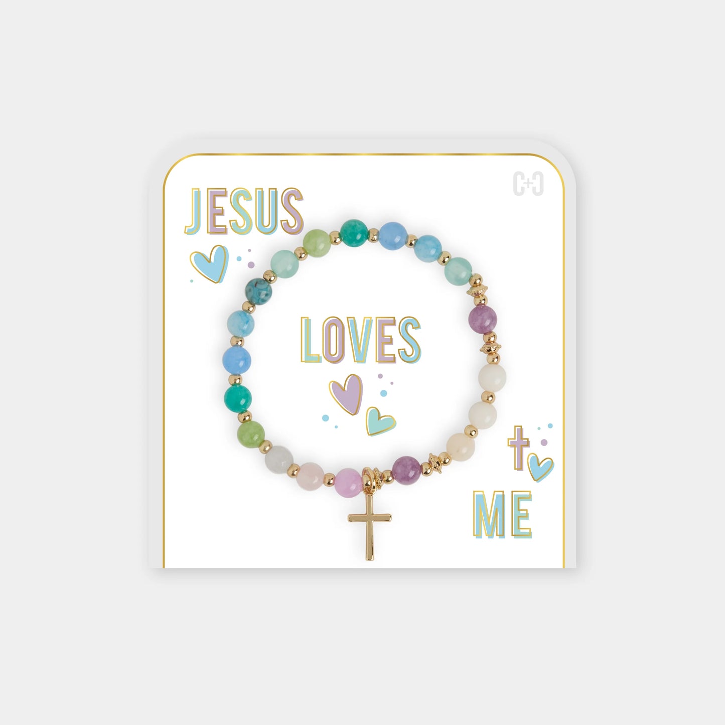 Sentiment Beaded Bracelet Gift