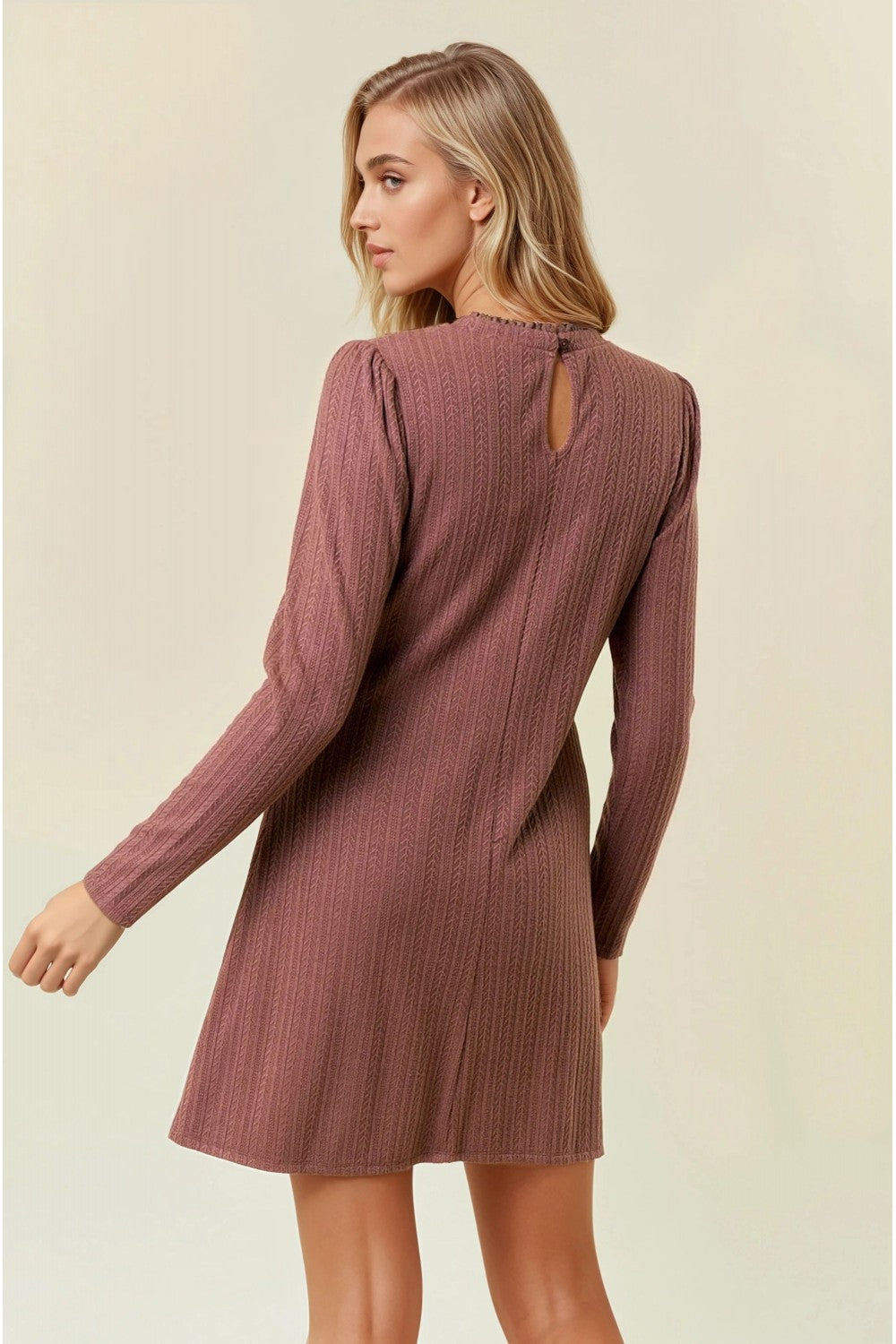 Textured Knit Dress