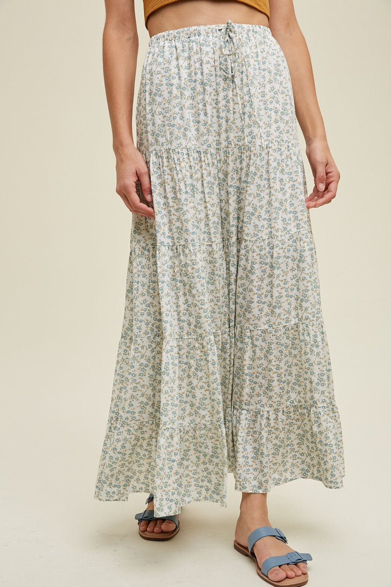 Martti Floral Maxi Skirt - North Threads