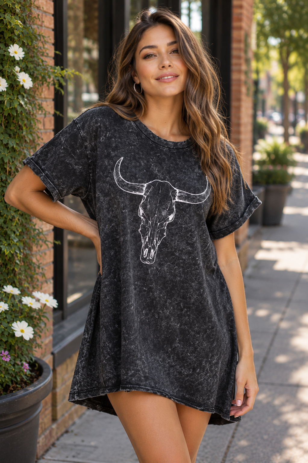 Vintage Longhorn A-Line Tunic