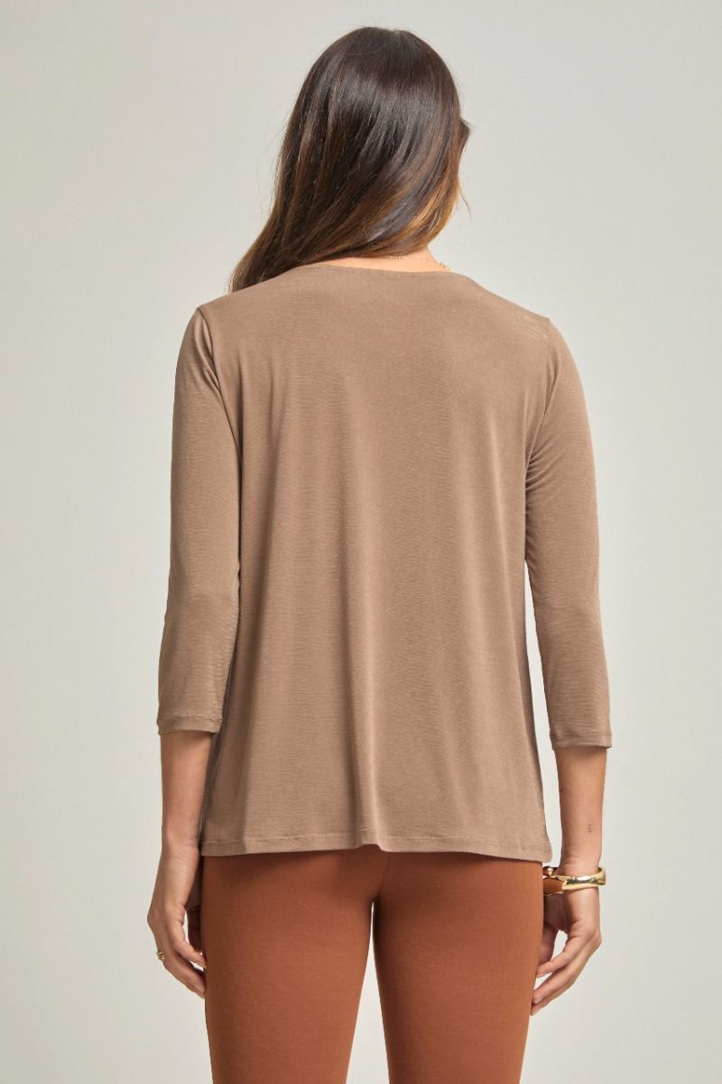 Dear Scarlett: Claire 3/4 Length Sleeve Top