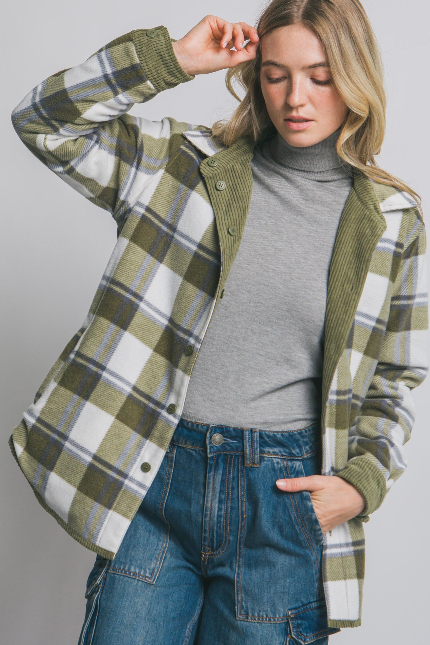 Reversible Shacket- 4 Colors!