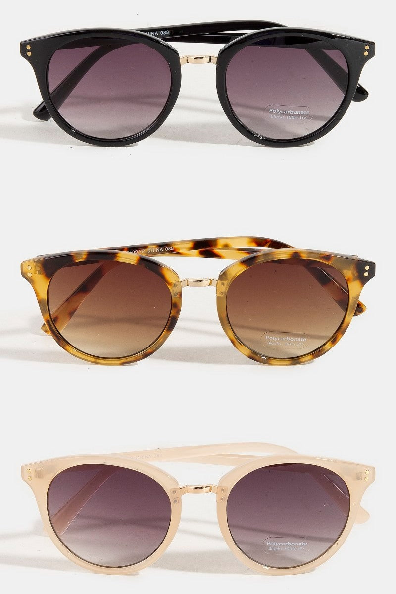 Circle Lens Sunglasses Set- ASSORTED!