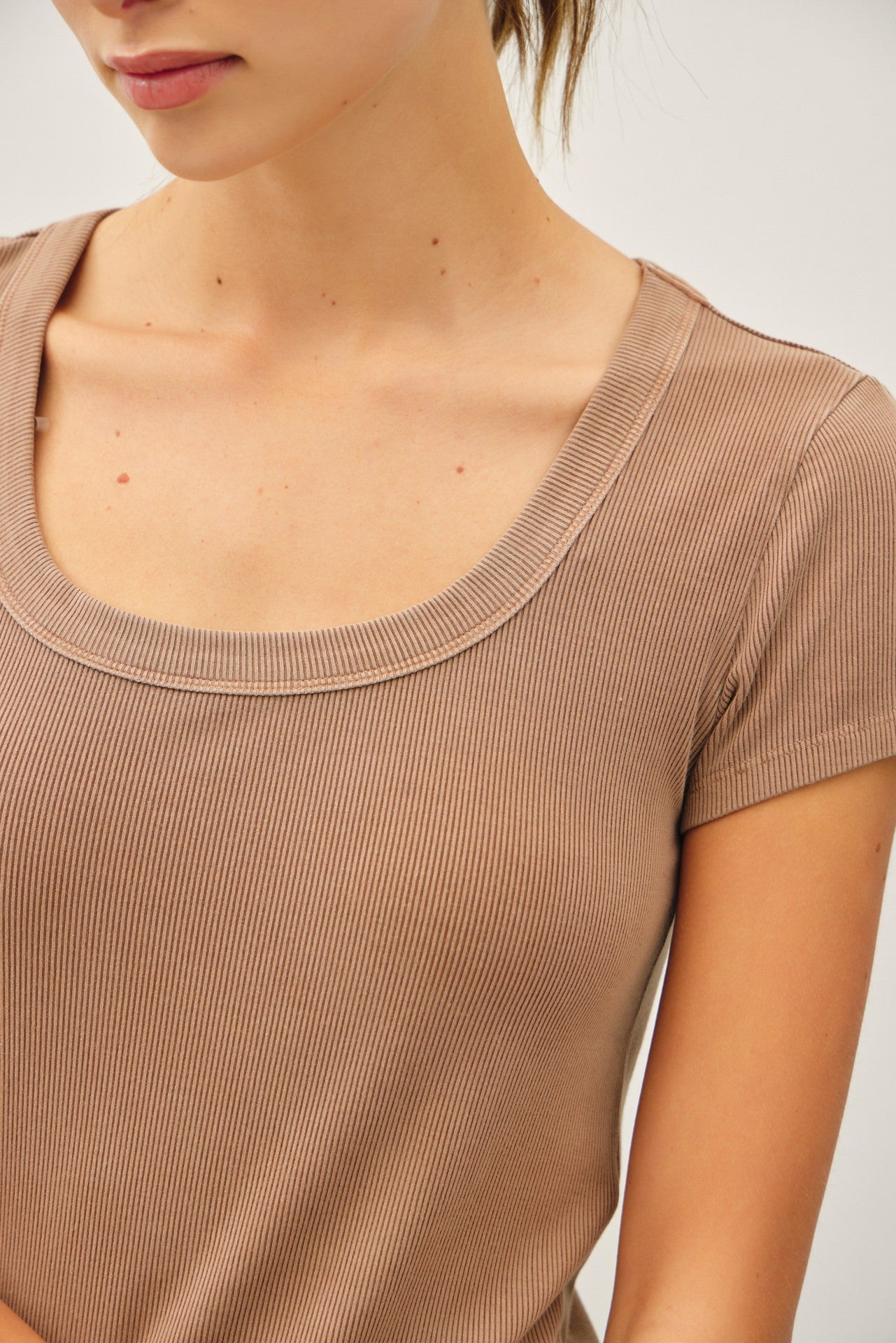 Own Today Basic Scoop Neck Baby Tee- 3 Colors!