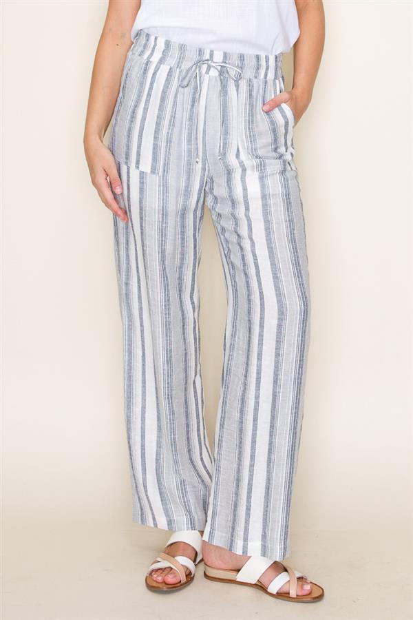 Full Sail Striped Elastic Waist Pant