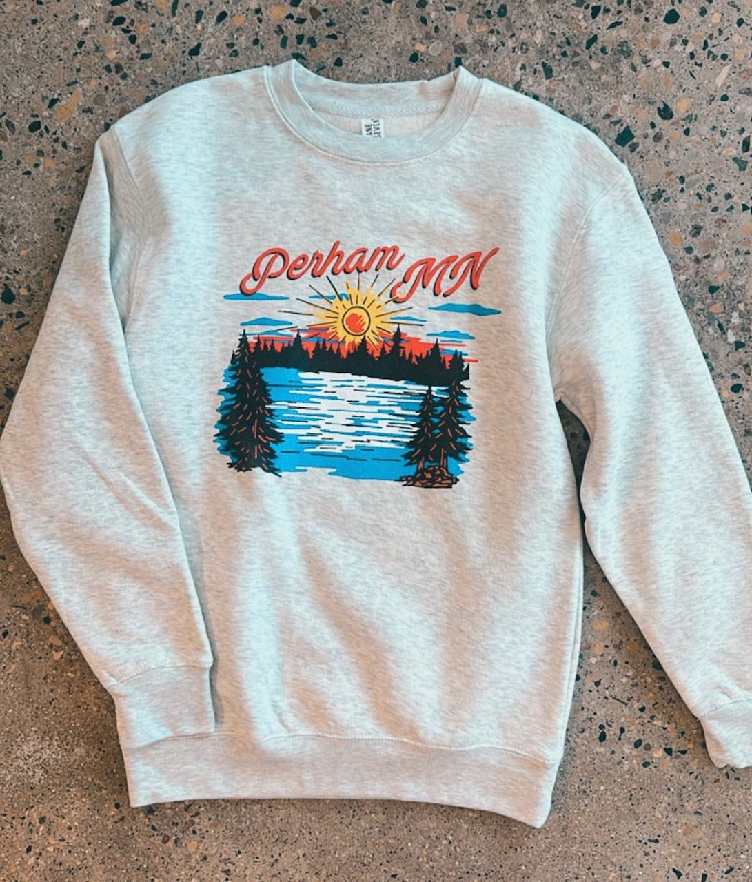 SOTA Perham Sunset Lake Crewneck Sweater