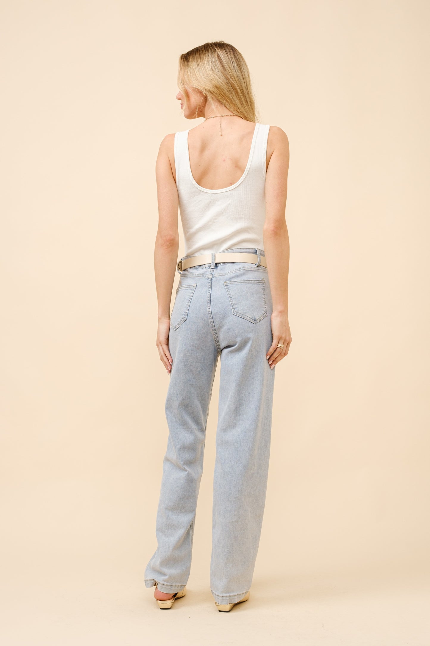 Buckle Up Ribbed Bodysuit- 2 Colors!