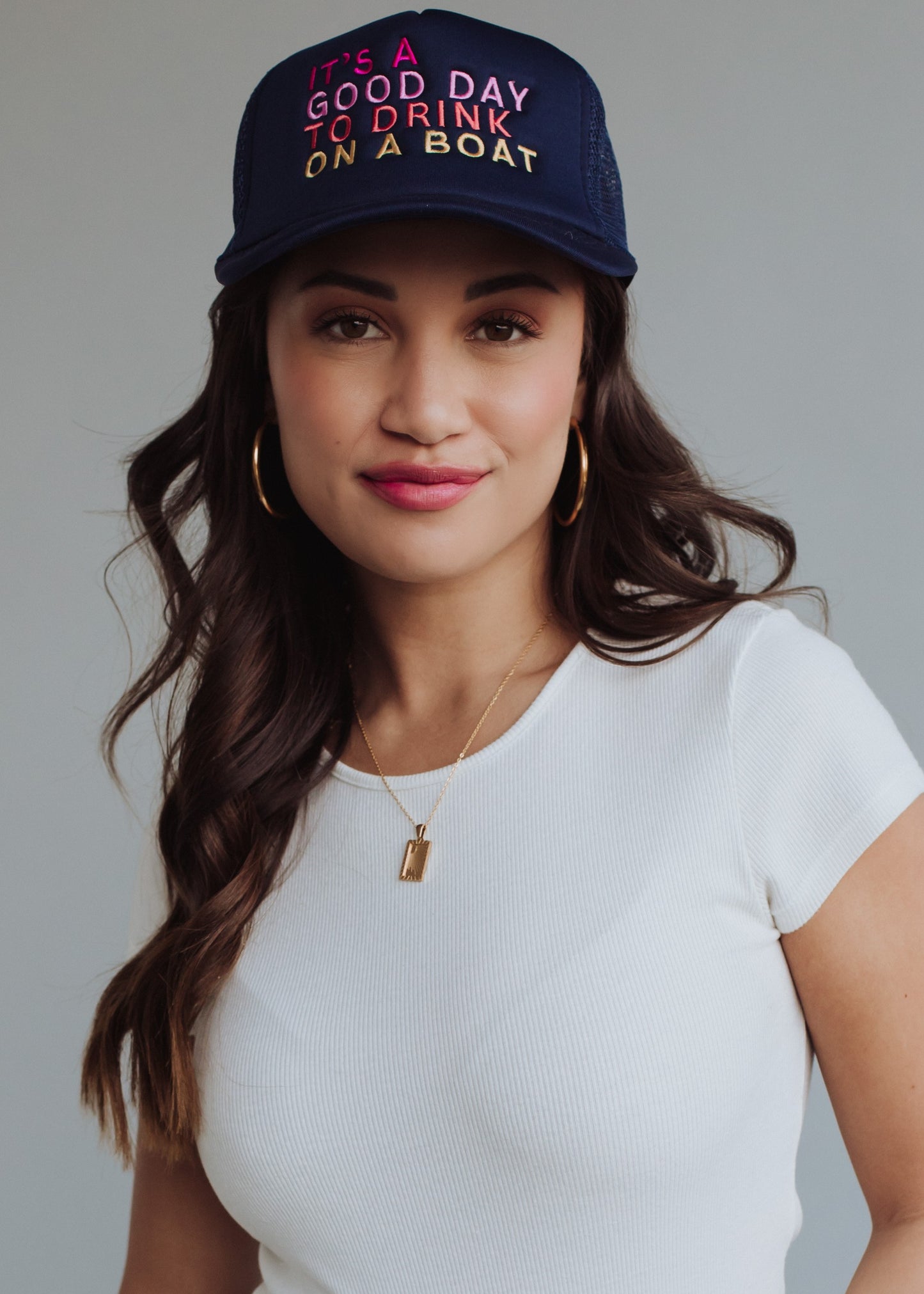Drink On A Boat Trucker Hat