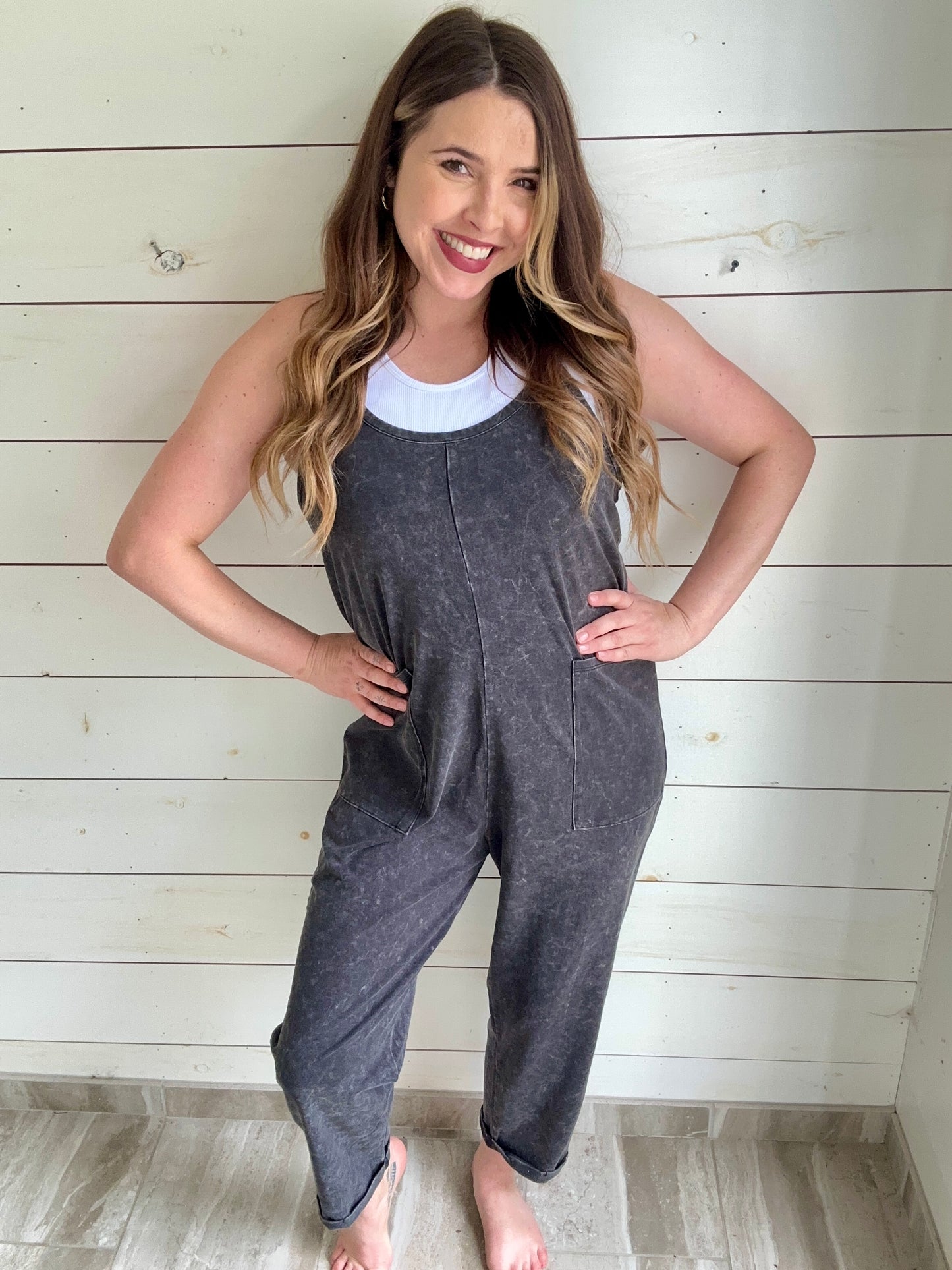 Painter's Dream Spaghetti Strap Overalls