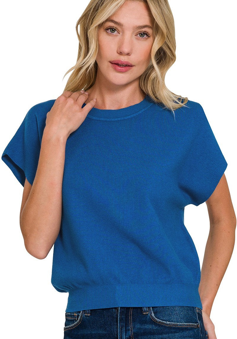 Finding Zen Round Neck Dolman Top- 4 Colors!