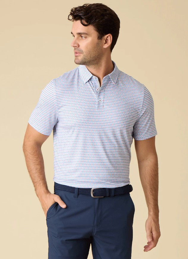 Pasco Golf Ball Print Polo