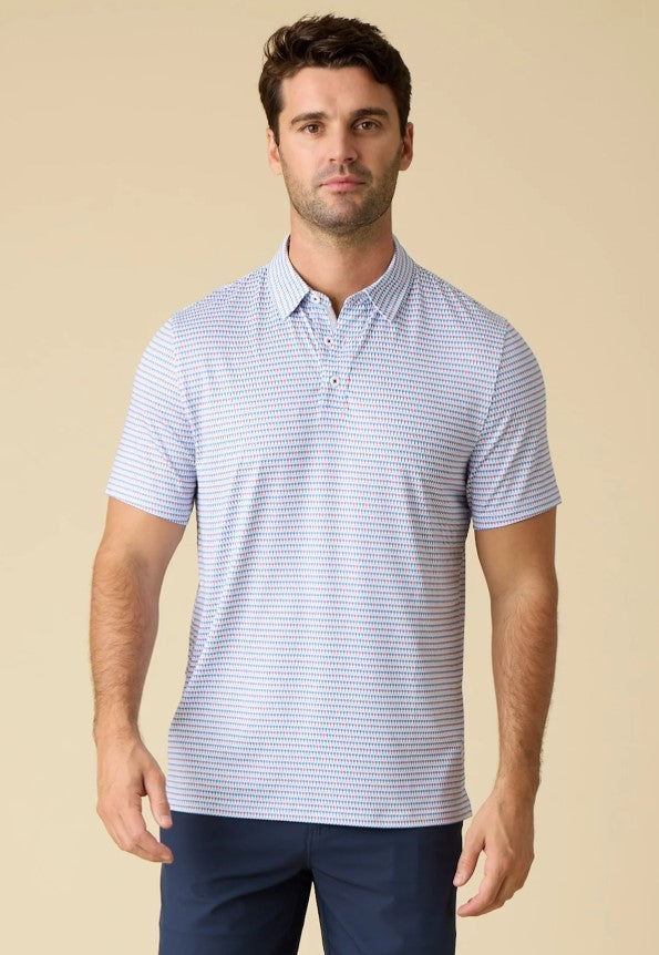 Pasco Golf Ball Print Polo
