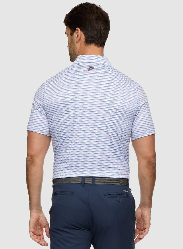 Pasco Golf Ball Print Polo