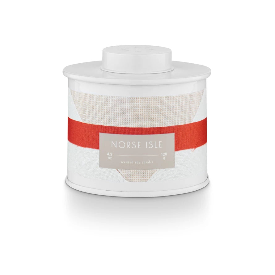 Norse Isle Fjord & Form Marine Tin Candle