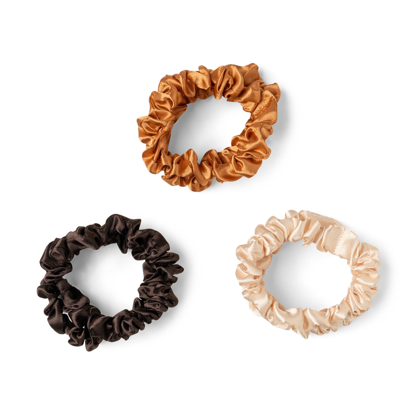 Crush Take Care Satin Scrunchies- 4 Colors!
