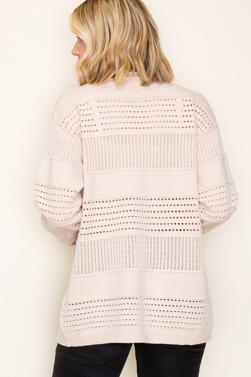 Livvy Ribbed Open Front Cardigan- 2 Colors!