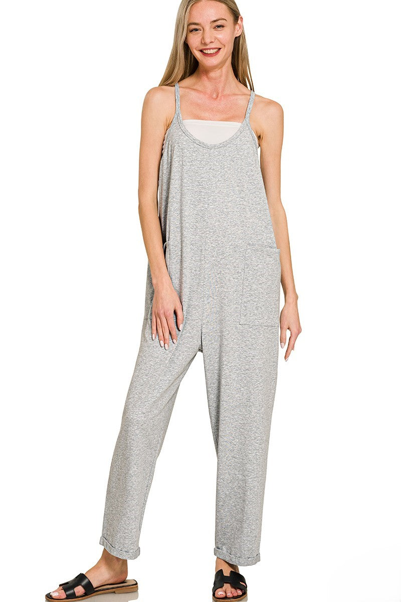 Essential Love Spaghetti Strap Jumpsuit