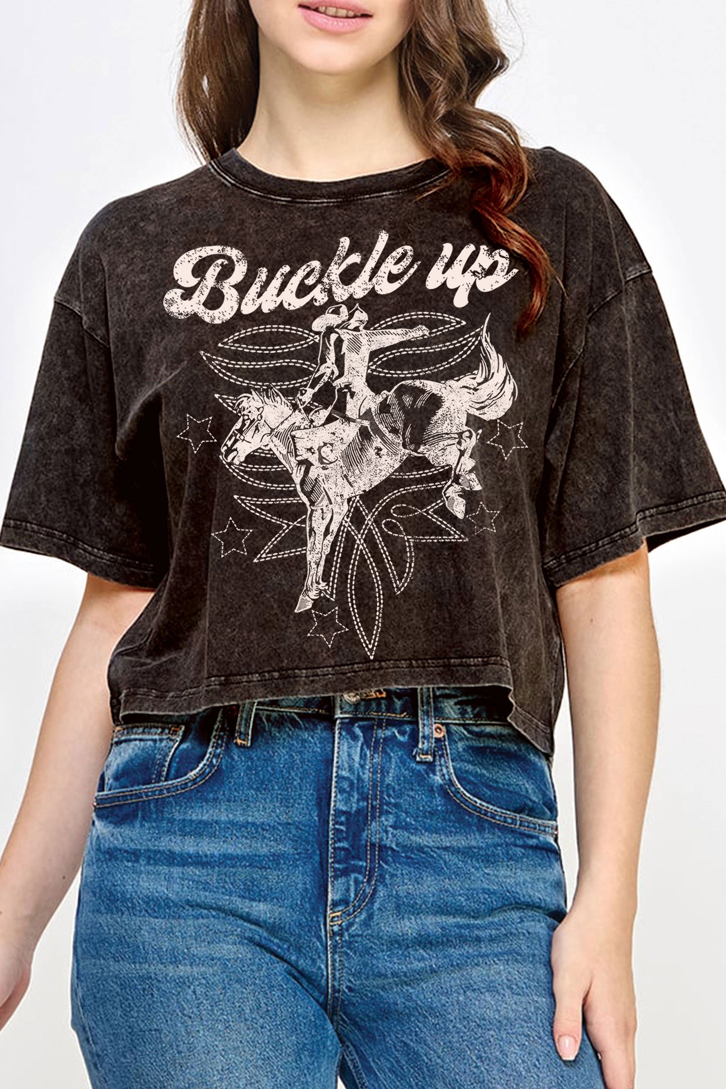 Buckle Up Cowboy Graphic Tee