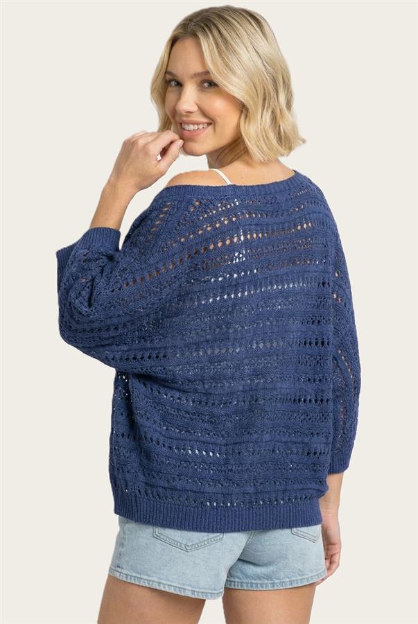 Crochet Dolman Sleeve Cardigan