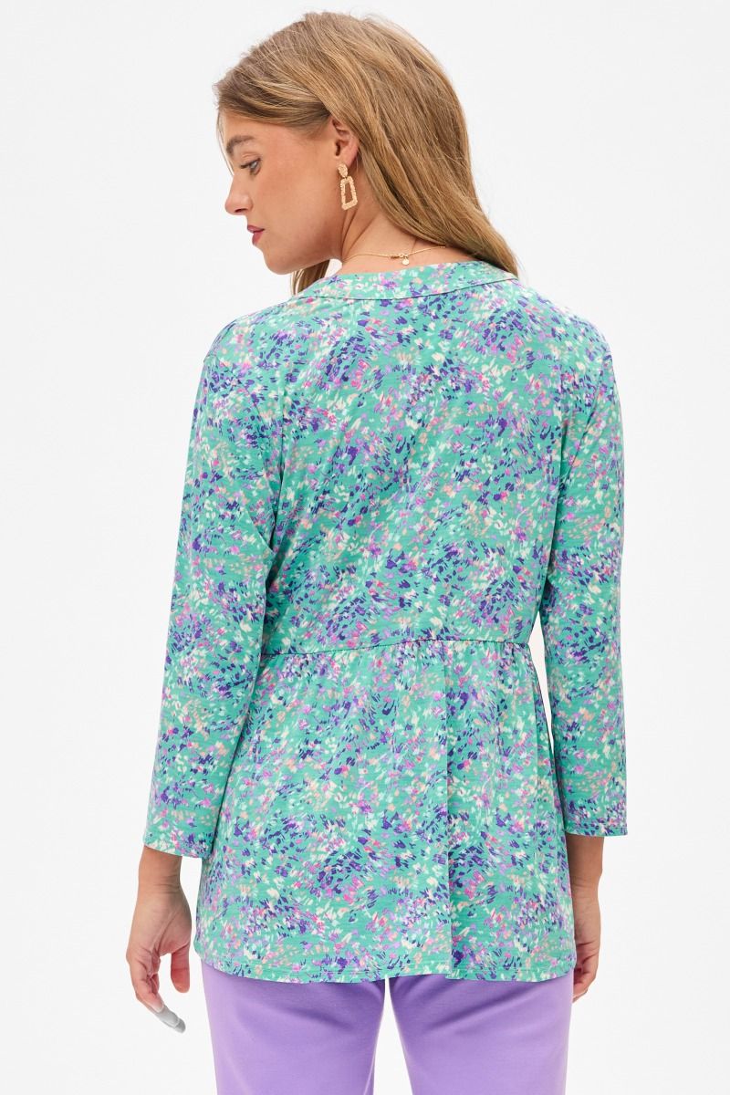 Dear Scarlett: Lizzy Empire 3/4 Sleeve Blouse