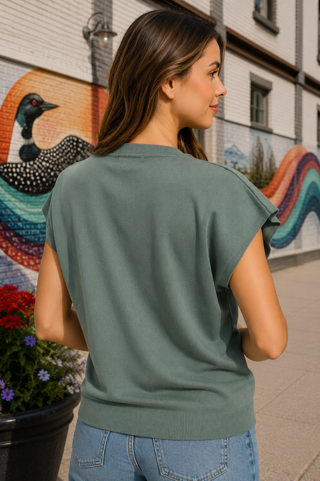 Viv Flattering Top