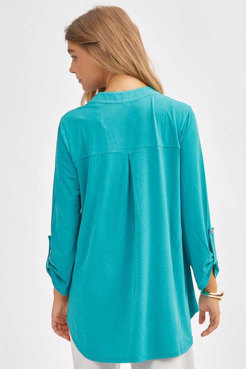Dear Scarlett:Lizzy Long Sleeve Top- 2 Colors!